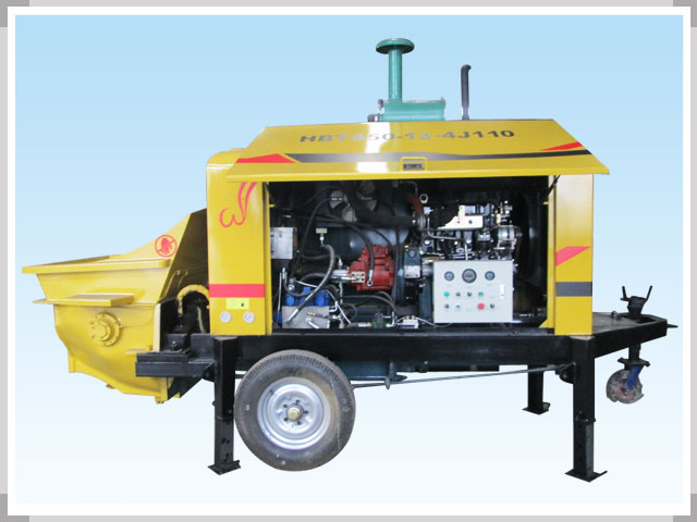 hbts50-13-4j110柴油機混凝土泵